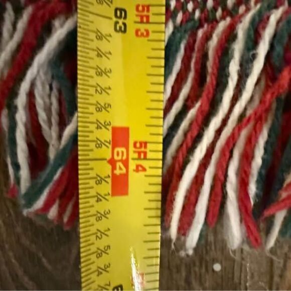 Vintage 1991 MWW Santa Claus Christmas Throw Blanket - Picture 5 of 7